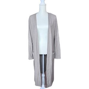 Kori Women's Tan Ribbed Robe